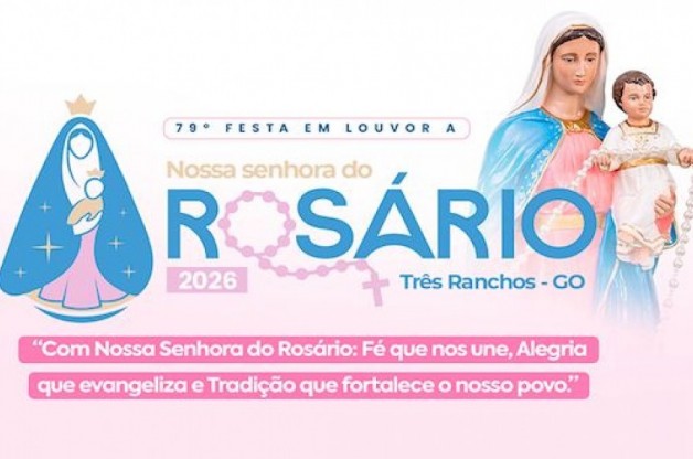 Confira a programação oficial da 79ª Festa em Louvor a Nossa Senhora do Rosário!